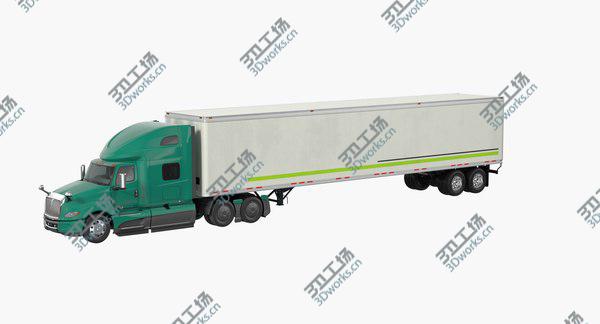 images/goods_img/20210312/Heavy Duty Truck with Trailer 3D model/3.jpg
